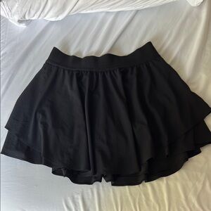 Black lululemon skort
